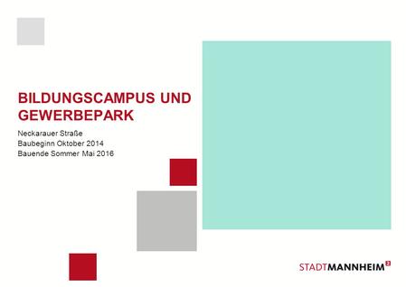 Bildungscampus und Gewerbepark