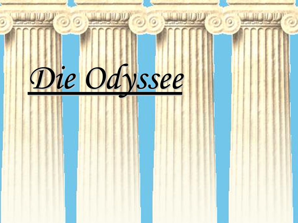 Die Odyssee Prasentationsablauf Odysseeautor Mythos Aufbauinhalt Werke Fortwirkung Definition Verfilmung Textausschnittbackground Stil Irrfahrtroute Ppt Herunterladen