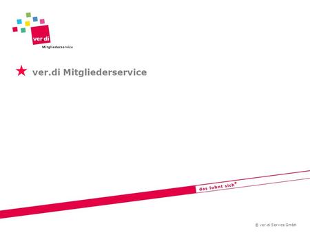 ver.di Mitgliederservice