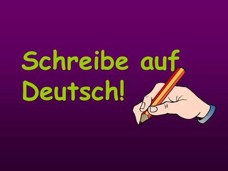 Schreibe auf Deutsch!. 1.My mum buys souvenirs. 2.My sister likes going for a walk on the beach. 3. We go on an outing. 4. I go on a sightseeing tour.