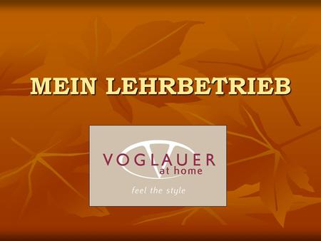MEIN LEHRBETRIEB.