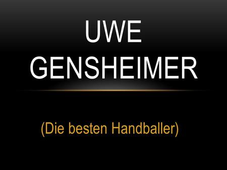 (Die besten Handballer)