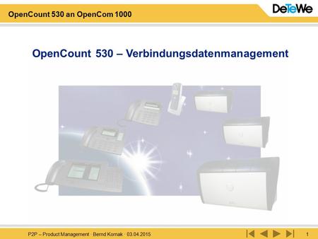 OpenCount 530 – Verbindungsdatenmanagement