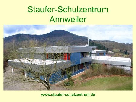 Staufer-Schulzentrum Annweiler