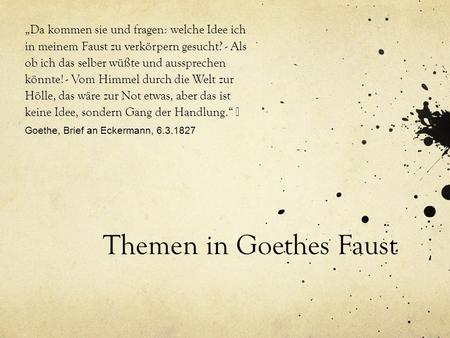 Das Motiv Der Verfuhrung In Goethes Faust Ppt Video Online Herunterladen
