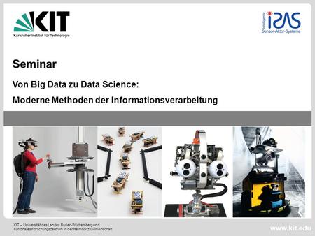 Seminar Von Big Data zu Data Science: