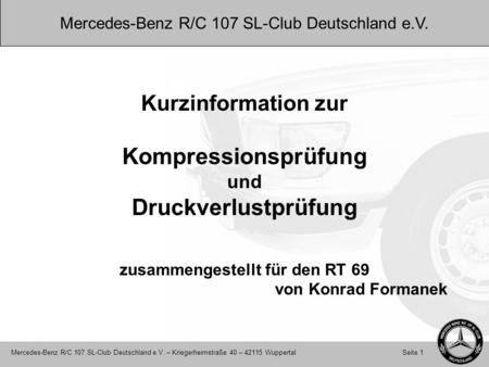 zusammengestellt für den RT 69