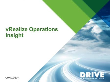 VRealize Operations Insight. Sehen & analysieren Sie all Ihre IT-Daten Structured Data Metrics Alerts Events VMware vRealize Operations Kapazität, Leistungs-