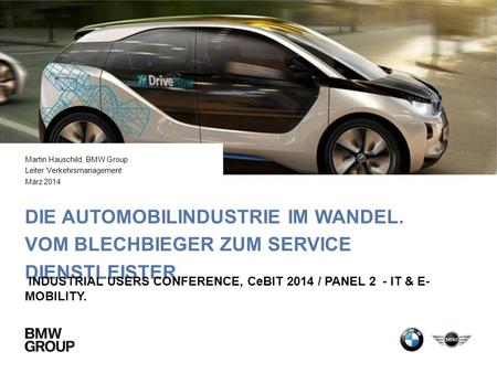 Martin Hauschild, BMW Group