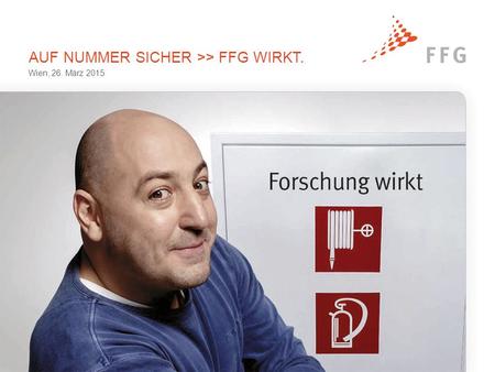 FFG PORTFOLIO >> Thematisch breit gefächert