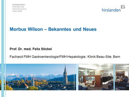Morbus Wilson – Bekanntes und Neues