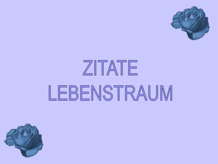 Verträume nicht Dein Leben, leben Deinen Traum!