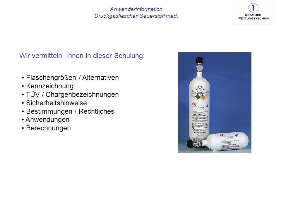Anwenderinformation Druckgasflaschen Sauerstoff med. - ppt video online  herunterladen