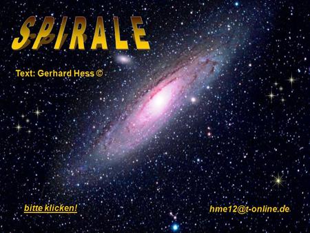 Text: Gerhard Hess © bitte klicken!