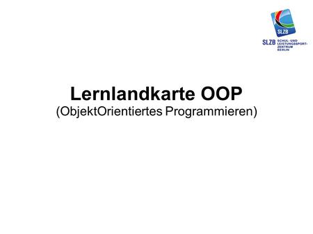 Lernlandkarte OOP (ObjektOrientiertes Programmieren)