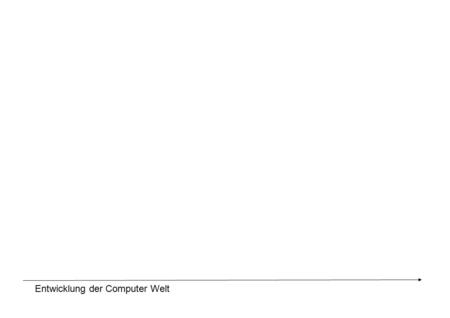 Entwicklung der Computer Welt. digitaler Urknall Entwicklung der Computer Welt.