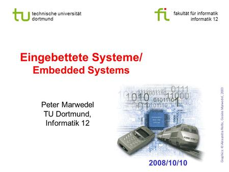 Eingebettete Systeme/ Embedded Systems