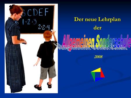 Der neue Lehrplan der 2008 (mathematischer Bereich)