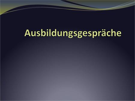 Rechtsbezug: LVO § 13 (4) Gegen Ende des ersten Ausbildungshalbjahres und gegen Ende des ersten Ausbildungsjahres führt jede Fachleiterin sowie jeder.