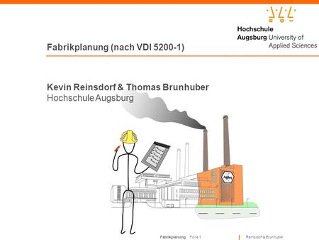 Fabrikplanung (nach VDI )