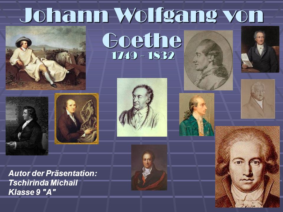 Johann Wolfgang Von Goethe Ppt Video Online Herunterladen