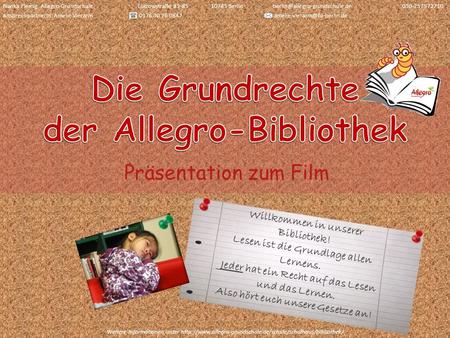 Die Grundrechte der Allegro-Bibliothek