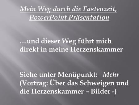 PowerPoint Präsentation