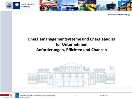 Energiemanagementsysteme und Energieaudits für Unternehmen