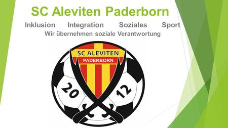 SC Aleviten Paderborn Inklusion Integration Soziales Sport
