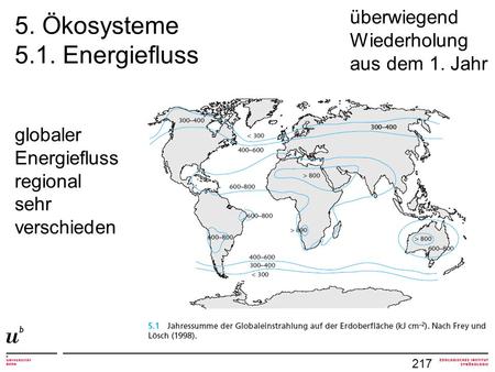5. Ökosysteme 5.1. Energiefluss