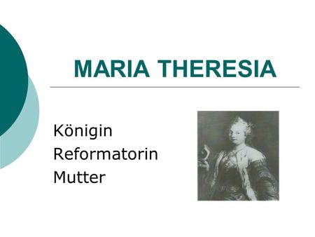 Königin Reformatorin Mutter