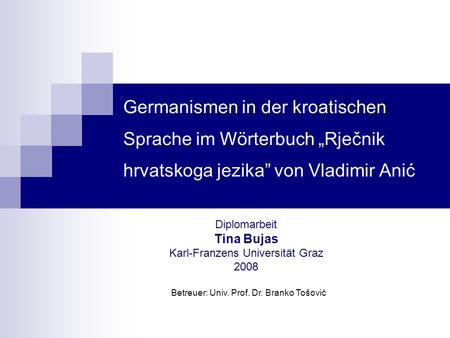 Karl-Franzens Universität Graz