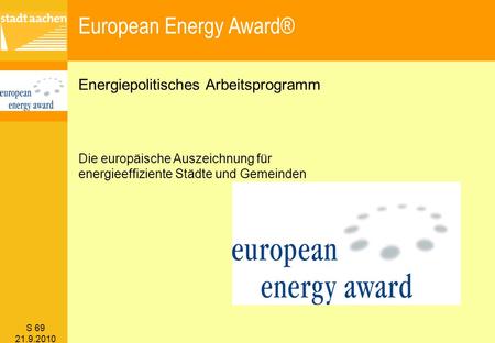 European Energy Award®