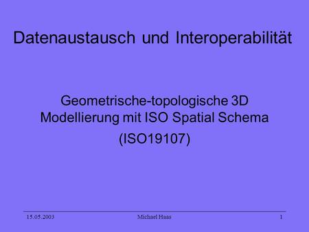 Datenaustausch und Interoperabilität