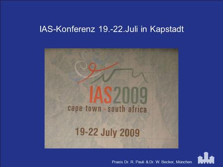 IAS-Konferenz Juli in Kapstadt
