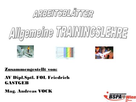 Allgemeine TRAININGSLEHRE