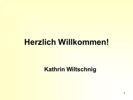 1 Herzlich Willkommen! Kathrin Wiltschnig. 2 Fit für den Erfolg Der Unterschied zwischen Erfolg und Misserfolg ist minimal. Das ist fast so als würde.