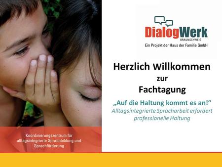 „Auf die Haltung kommt es an!“