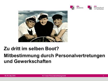 10. Forum Personalvertretungsrecht