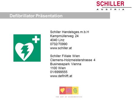 Defibrillator Präsentation