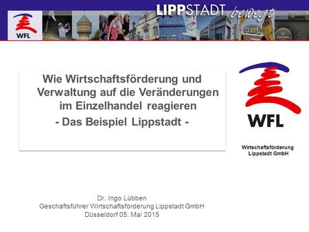 - Das Beispiel Lippstadt - Wirtschaftsförderung