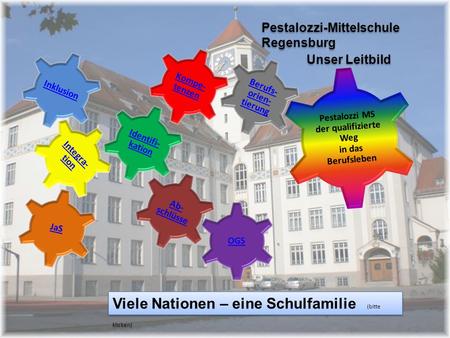 Inklusion Integra- tion Identifi- kation Ab- schlüsse Berufs- orien- tierung Kompe- tenzen Pestalozzi MS der qualifizierte Weg in das Berufsleben JaS OGS.