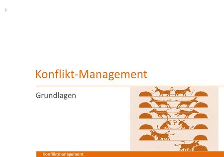 Konflikt-Management Grundlagen.