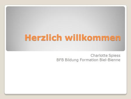 Charlotte Spiess BFB Bildung Formation Biel-Bienne