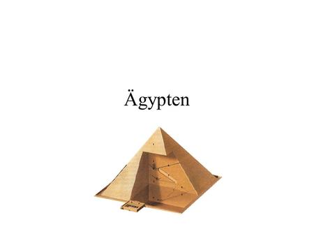 Ägypten.
