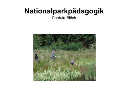 Nationalparkpädagogik