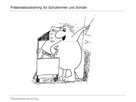 Präsentationstraining für Schülerinnen und Schüler