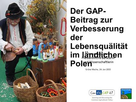 Anna Augustyn Freiberufliche Beraterin und Wissenschaftlerin