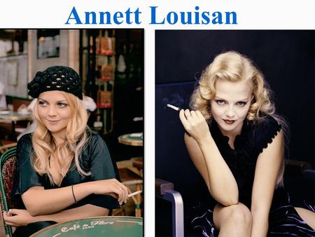 Annett Louisan.