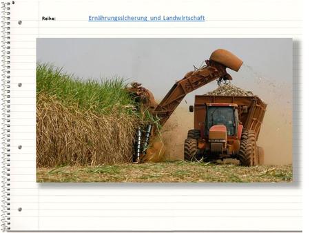 Reihe: 			Ernährungssicherung und Landwirtschaft